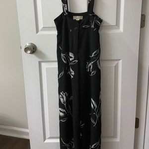 Band of Gypsies black tulip overalls
